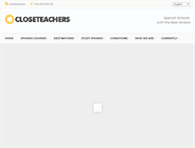 Tablet Screenshot of closeteachers.com